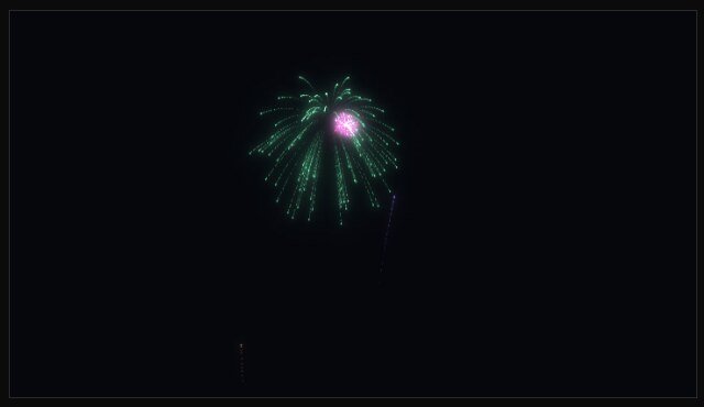 Firework particles
